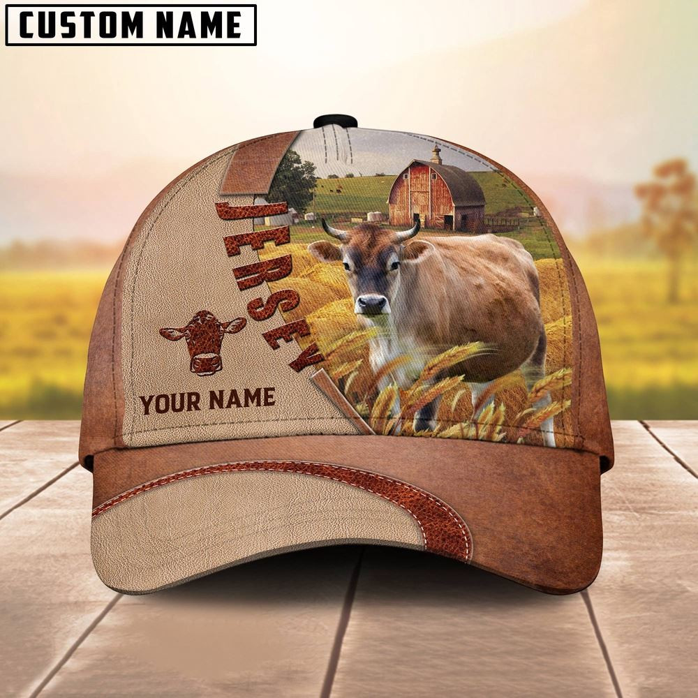 Personalized Name Jersey Farm Barn Cap Farm Cap Farmer Baseball Cap Best Gifts For Farmers