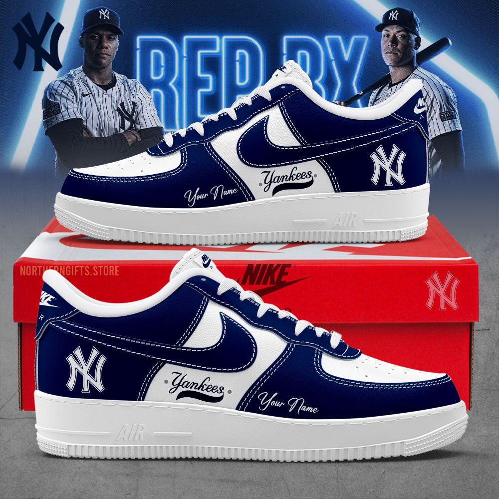 Personalized New York Yankees Shoes Best Gifts For Basketball Lovers