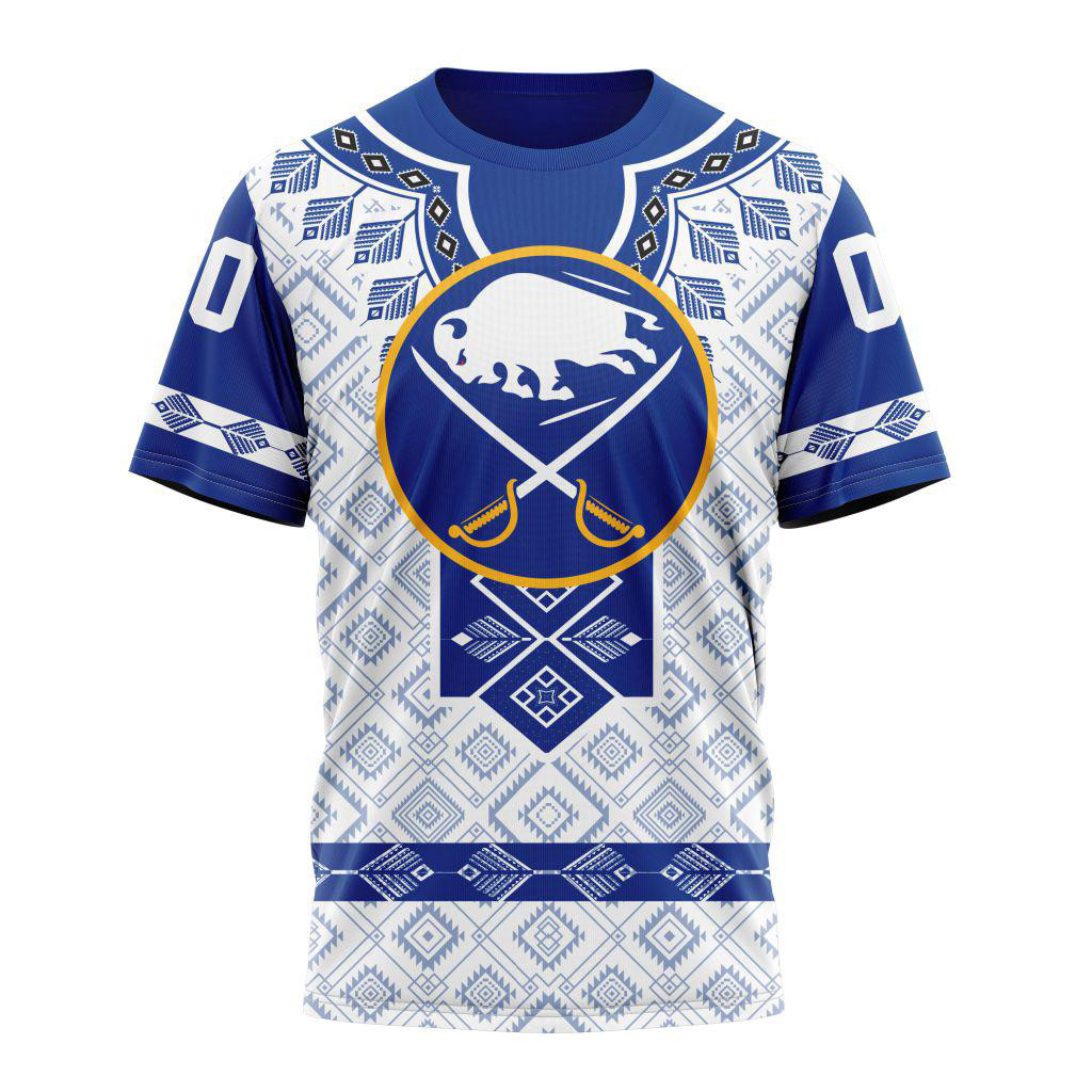 Personalized NHL Buffalo Sabres Native Heritage T Shirt Gift For Fans Of Ice Hockey