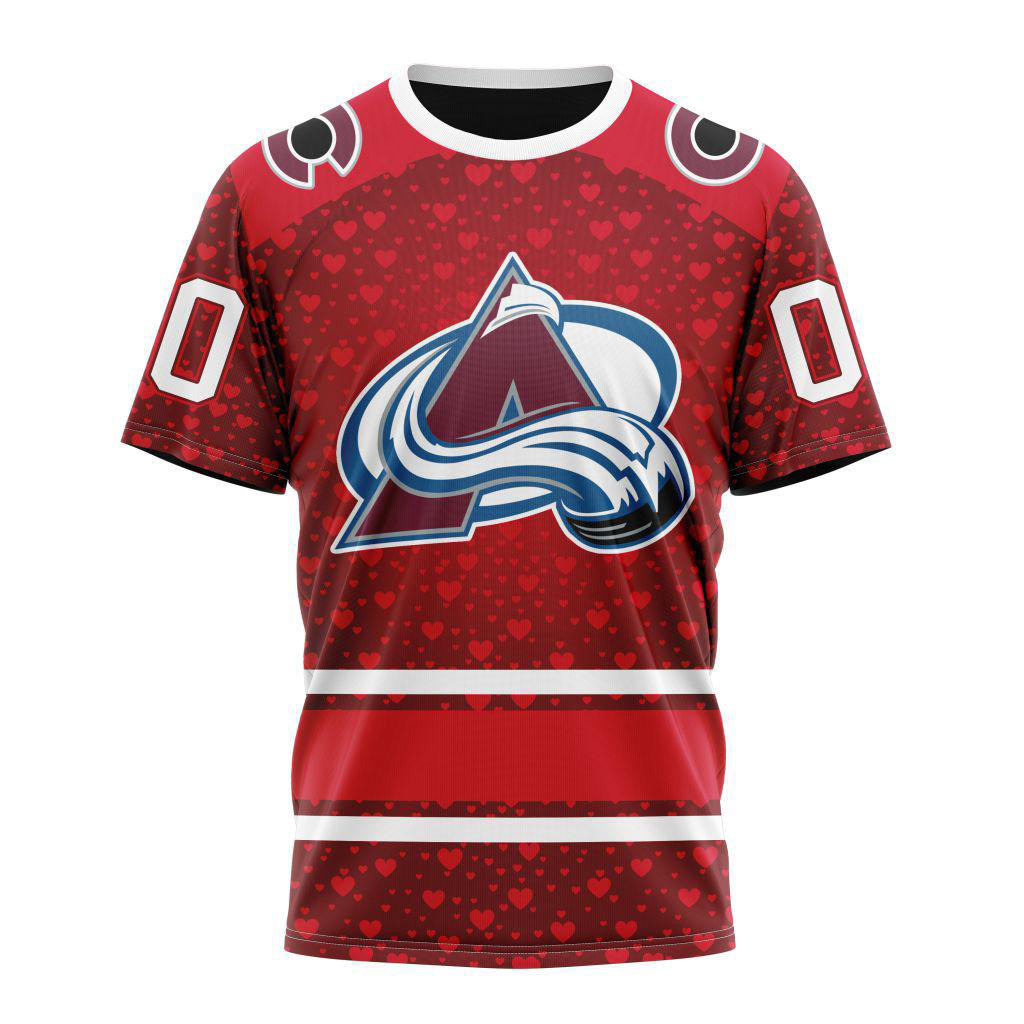 Personalized NHL Colorado Avalanche Hockey Team Hoodie Gift For Hockey Lovers