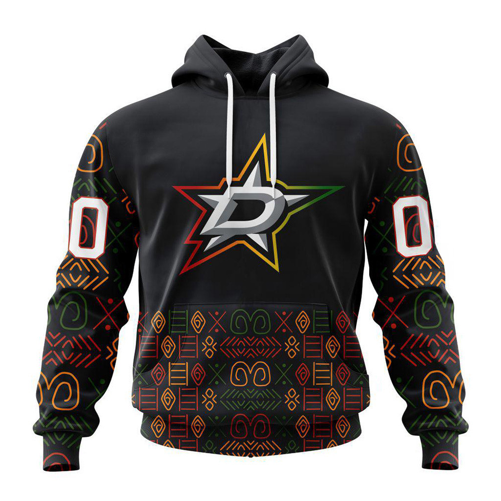 Personalized NHL Dallas Stars Hoodie For Black History Month Hockey Lovers Gifts