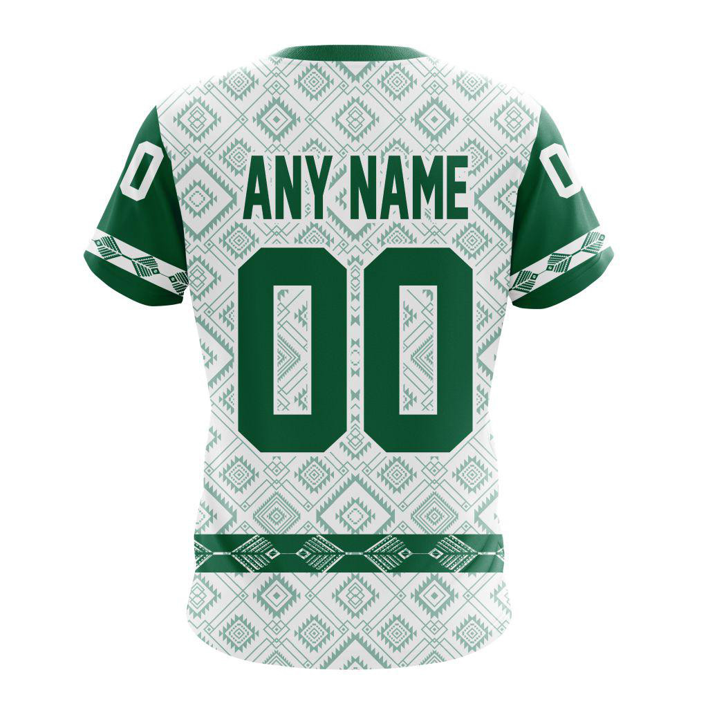 Personalized NHL Dallas Stars Native Heritage Design T Shirt Gift For Fans Of Ice Hockey