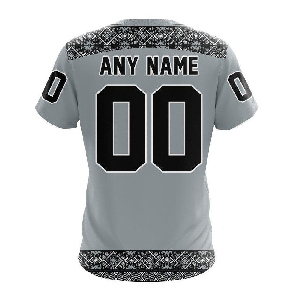 Personalized NHL Los Angeles Kings Native American Heritage Design Shirt Gifts For Hockey Fan