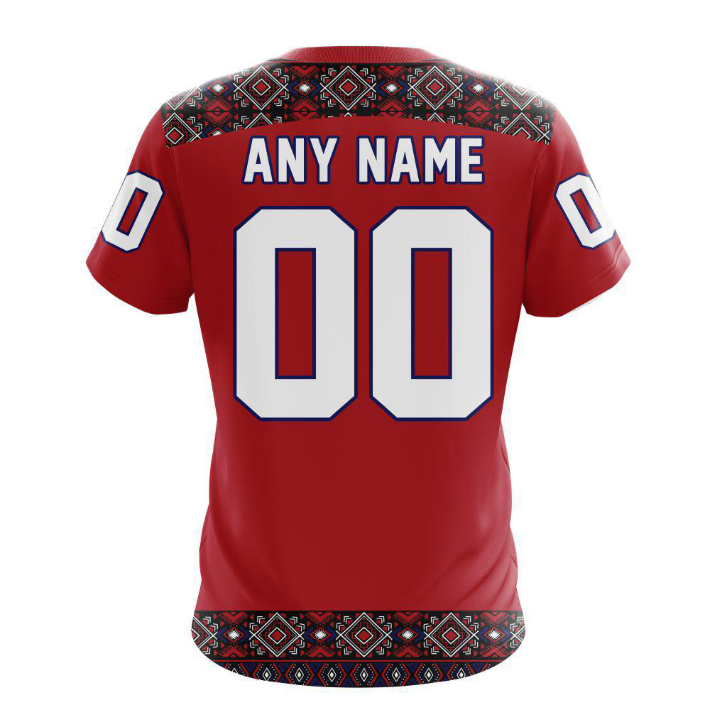 Personalized NHL Montreal Canadiens Special Native American Heritage Design T Shirt Gift For Grand