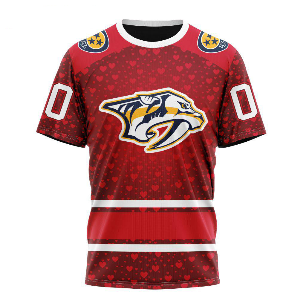 Personalized NHL Nashville Predators Hockey Team Shirt Hockey Lover Fan Gifts