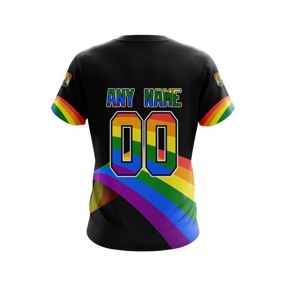 Personalized NHL Nashville Predators Lover LGBT Pride Month Shirt Presents For Hockey Lovers