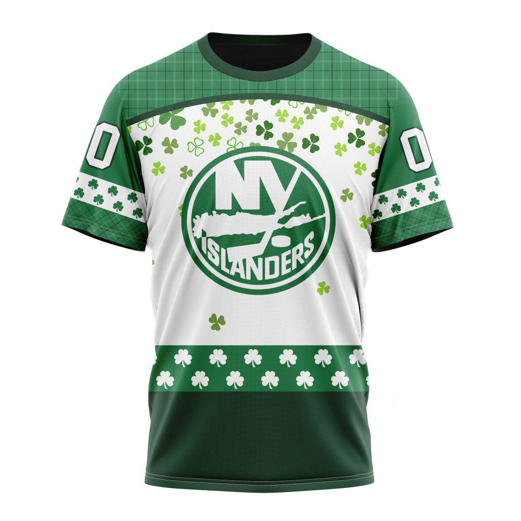 Personalized NHL New York Islanders St. Patrick's Day Shirt Gifts For Hockey Fan