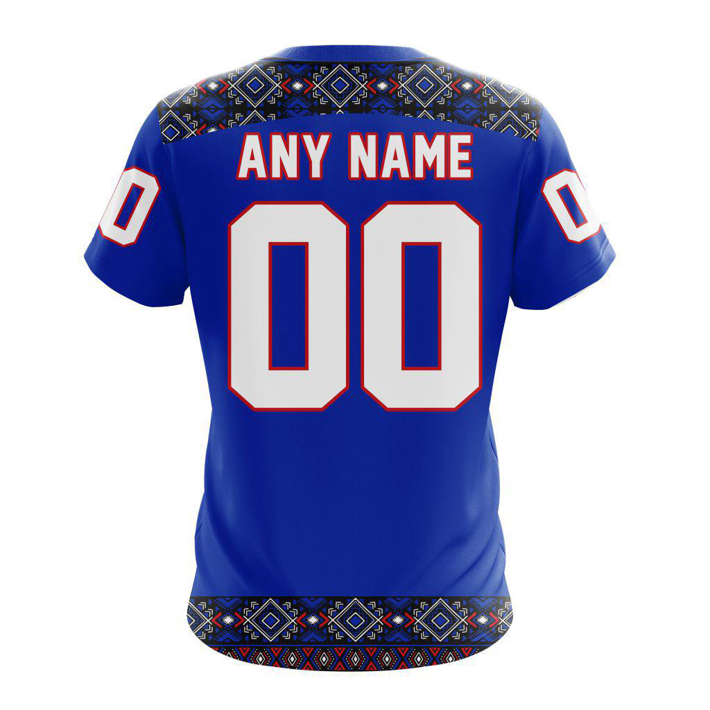 Personalized NHL New York Rangers Native American Heritage T-Shirt Gifts For Hockey Fan
