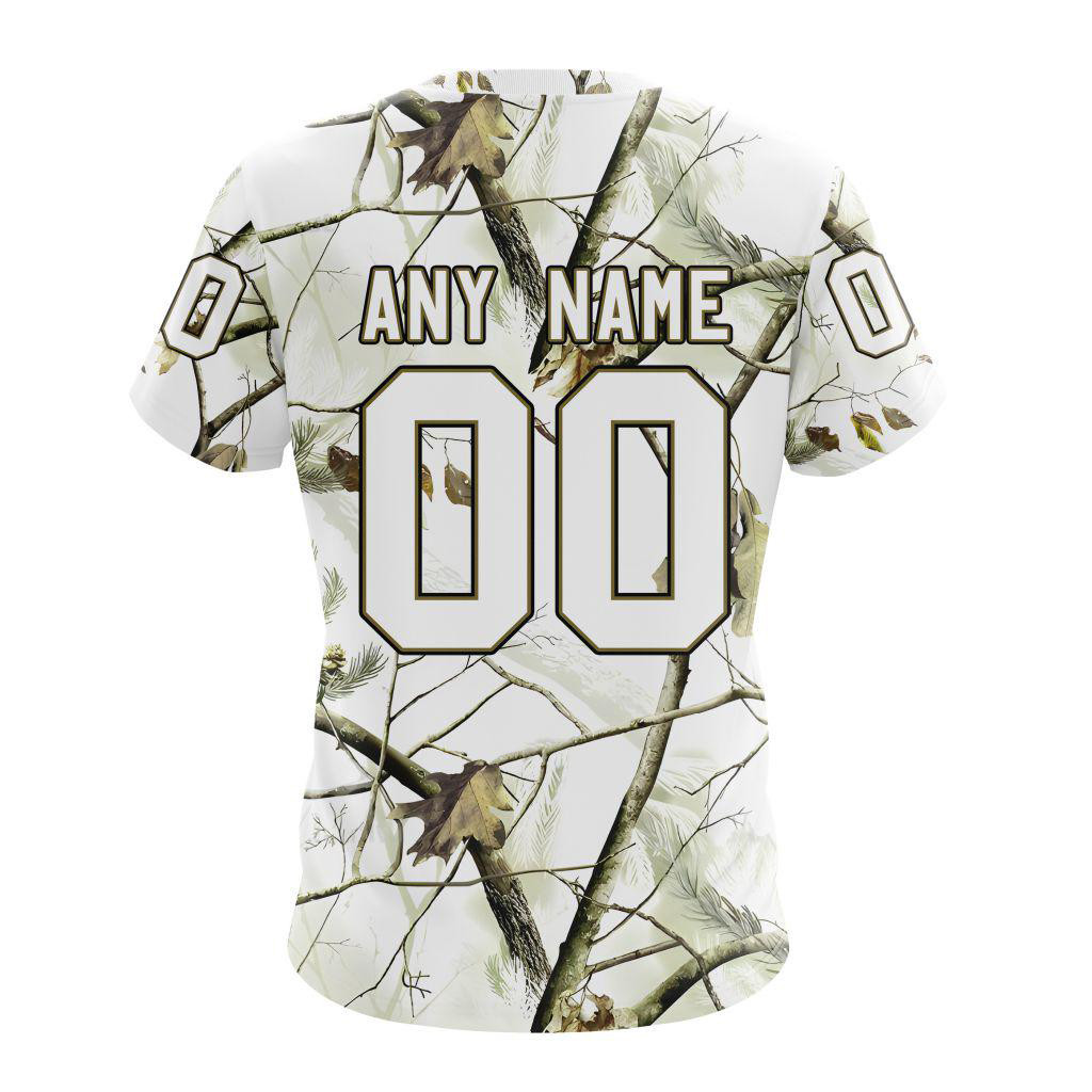 Personalized NHL San Jose Sharks White Winter Hunting Camo Shirt Hockey Fan Gifts For Men