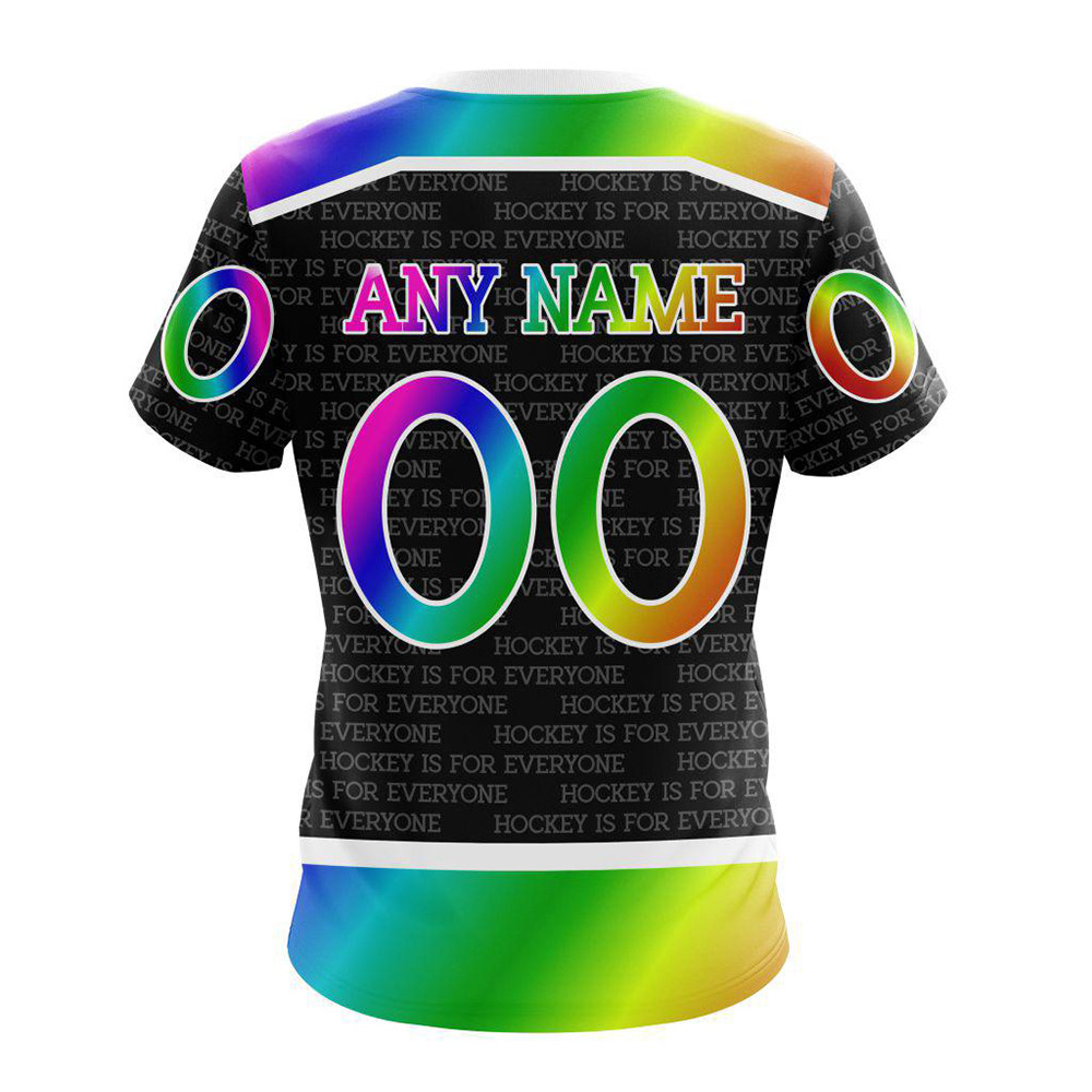 Personalized NHL Vancouver Canucks Special LGBT Pride Is For Everyone Hockey Shirt For Fans