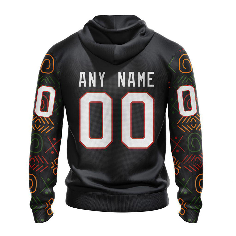 Personalized NHL Winnipeg Jets Black History Month Hoodie Hockey Lover Fans Gifts