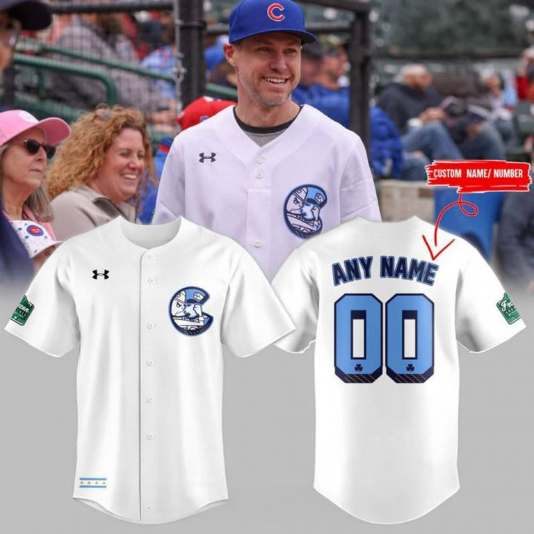 Personalized Notre Dame Fighting Irish Chicago Cubs 2025 White Jersey Presents For Fans