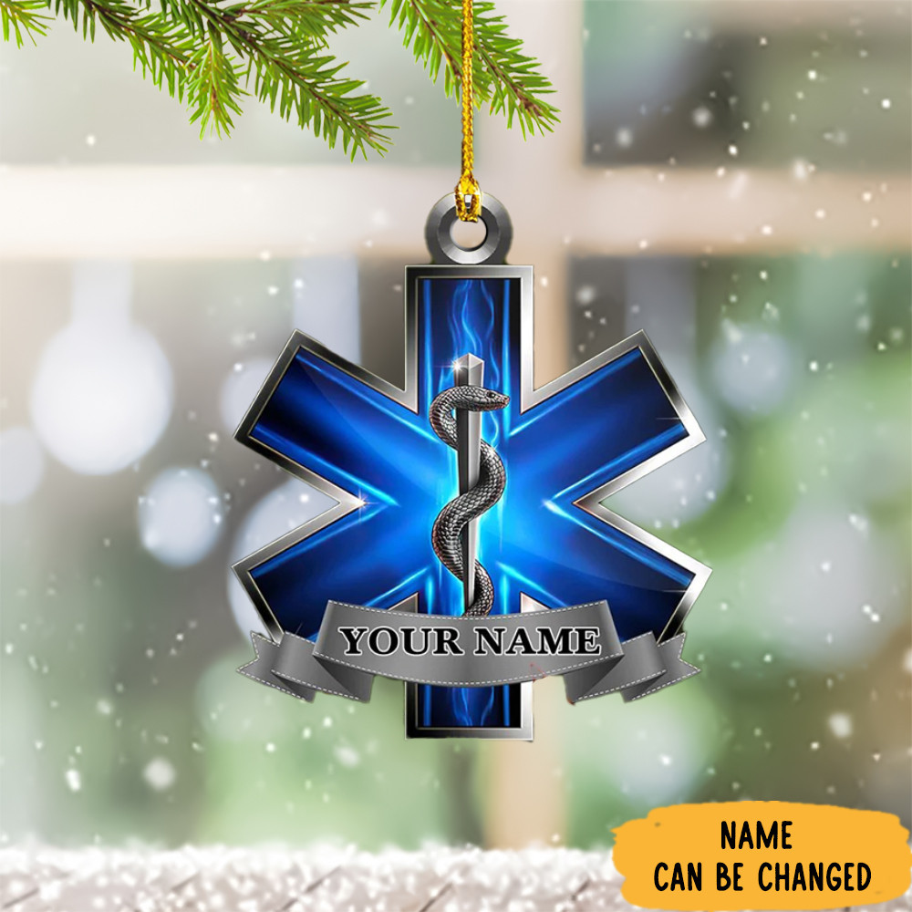 Personalized Nurse Ornament 2024 Ornaments For Healthcare Workers Decoration Gifts