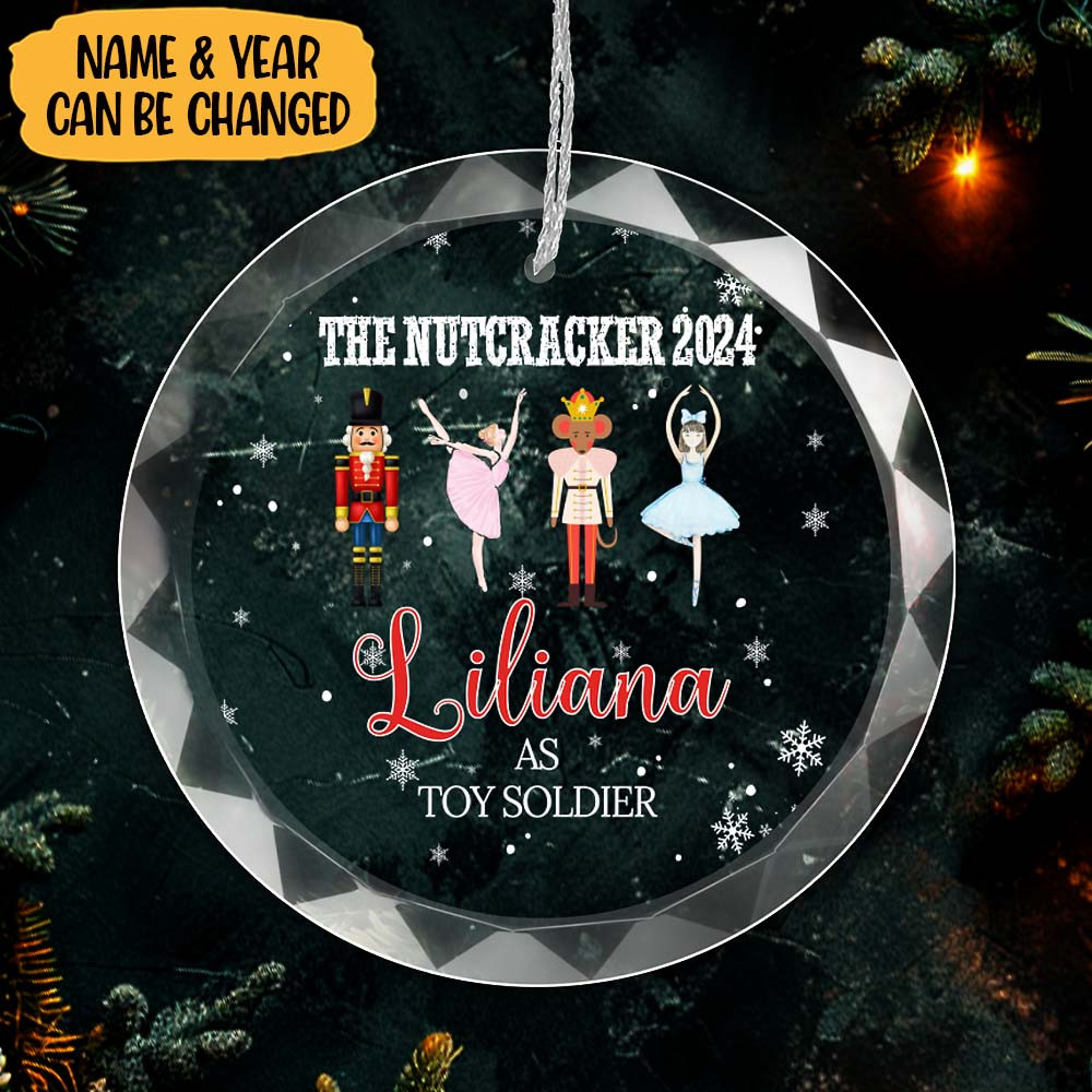 Personalized Nutcracker Ornament Cute Gift Idea For Family Friends