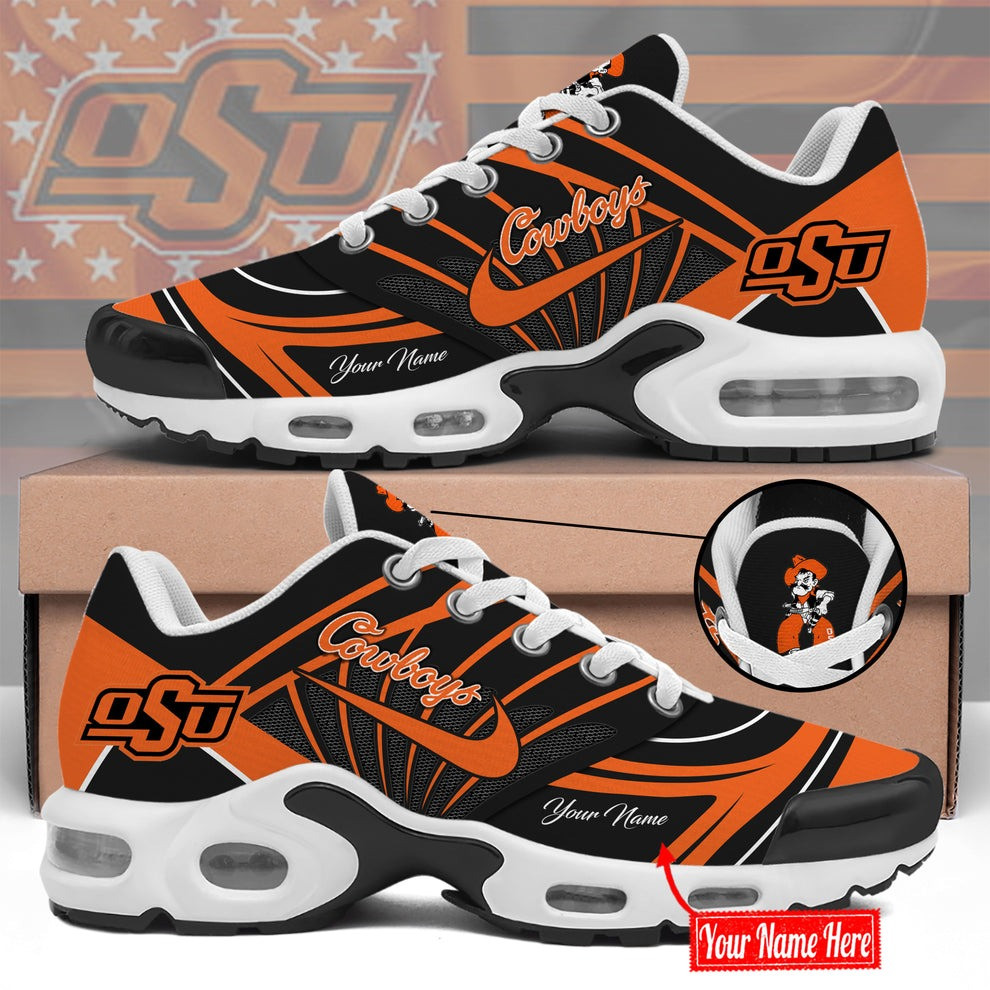 Personalized OSU Cowboys Shoes Oklahoma State Sports Sneakers Merchandise Fan Gifts