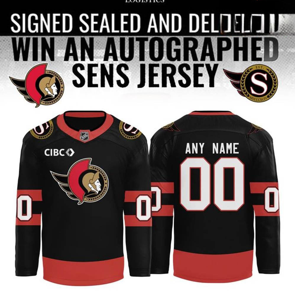 Personalized Ottawa Senators Special New 2025 Hockey Jersey Hockey Fan Gift Ideas