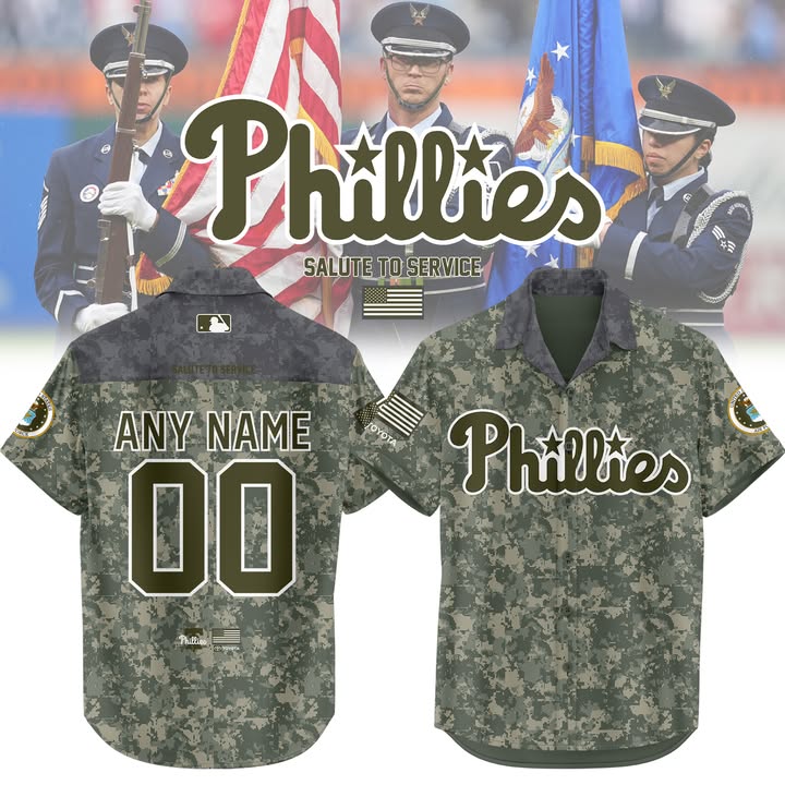 Personalized Phillies Army Special Limited Edition Hawaii Shirt Phillies Merch Best Gifts For Baseball Fans