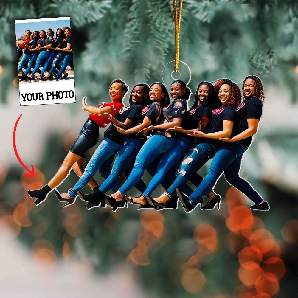 Personalized Photo Coworkers Christmas Ornament Home Decor Christmas Gifts For Coworkers