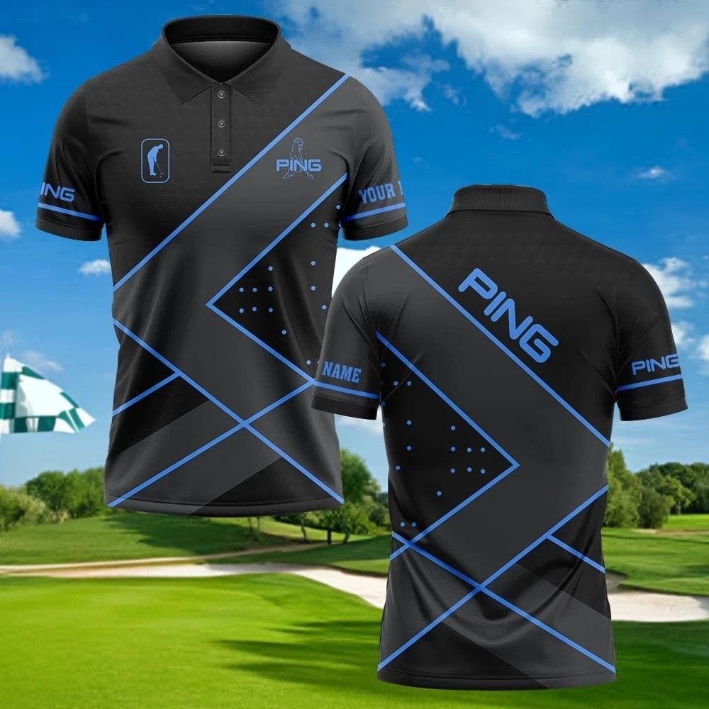 Personalized Ping Golf Polo Shirts Ping Golf Merch Golf Gift For Mens