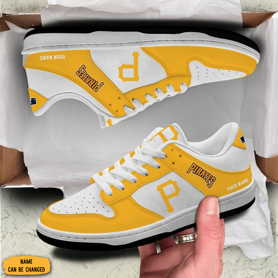 Personalized Pittsburgh Pirates SB Dunk Low Top Shoes Presents For Baseball Lovers