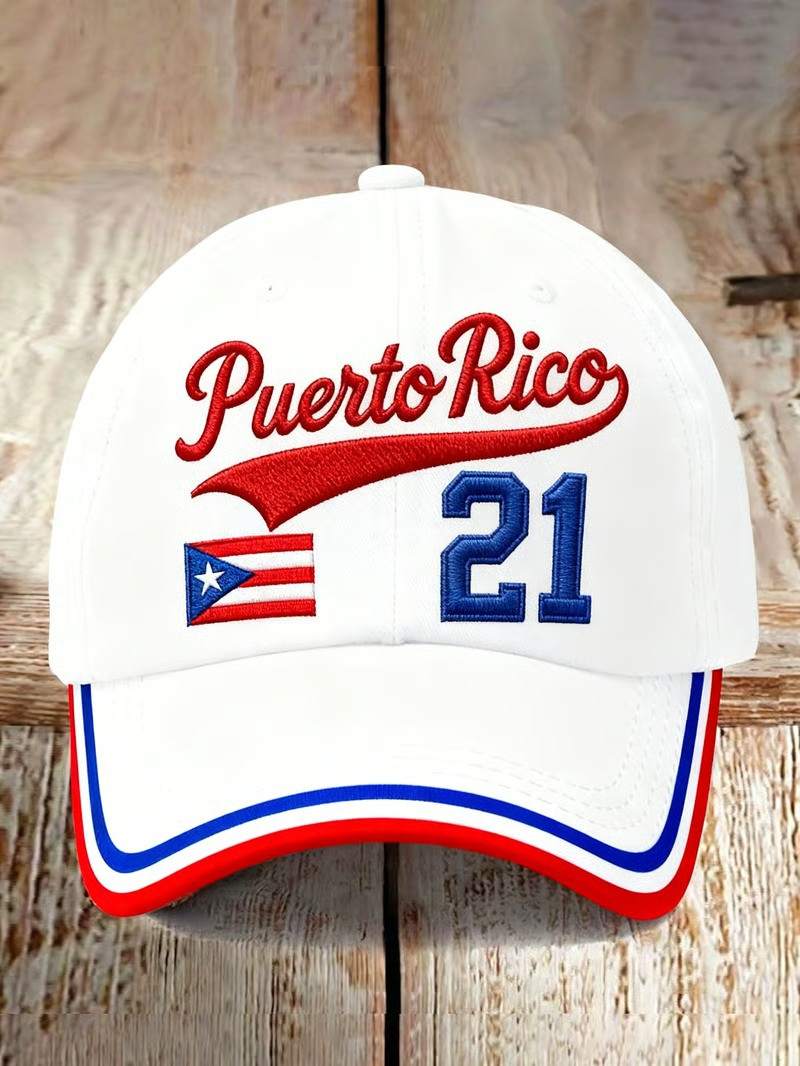 Personalized Puerto Rico Athletic Style Baseball Baseball Cap World Classic 2026 Boricua Sports Team Fan Gear Best Gift
