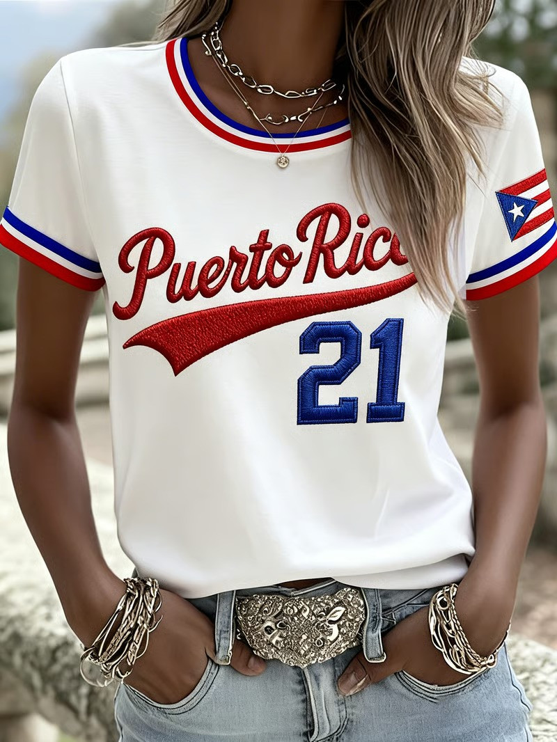 Personalized Puerto Rico Style Baseball T-Shirt World Classic 2026 Boricua National Team Fan Gear Gift