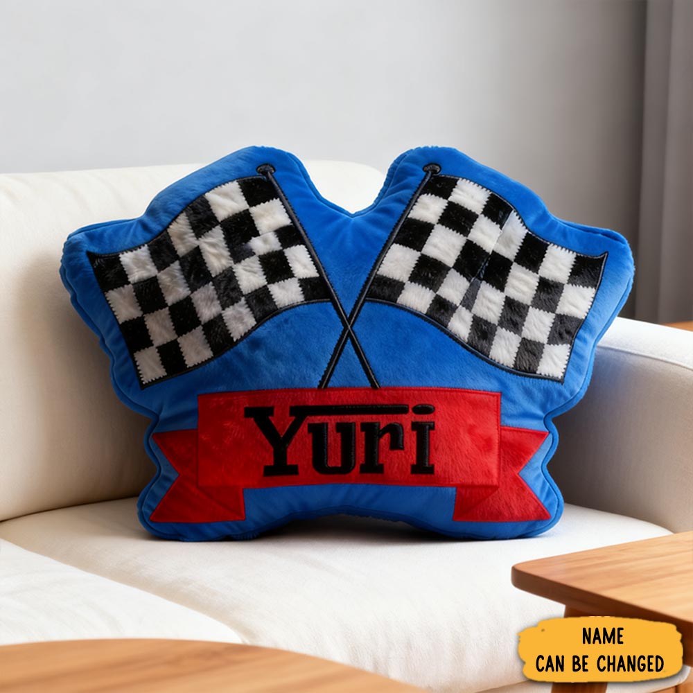 Personalized Racing Victory La Pillow Sport Themed Sofa Accent Best Gifts For Racers