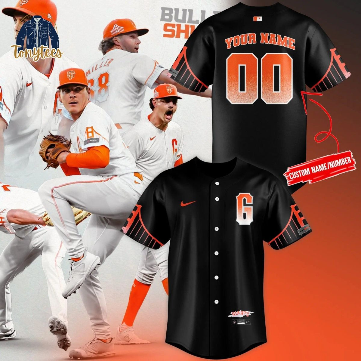 Personalized San Francisco Giants City Connect Baseball Jersey Unique Gift For Giants Fans Basketball Merch