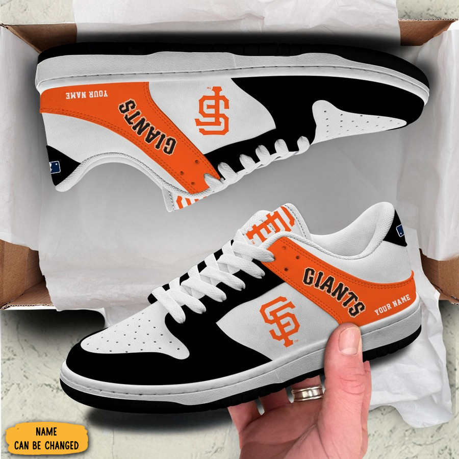 Personalized San Francisco Giants SB Dunk Low Top Shoes Baseball Enthusiast Gifts