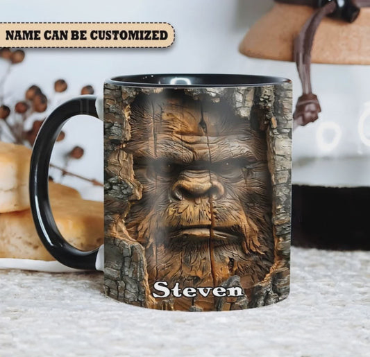Personalized Sasquatch Mug Guardian Of The Forest Christmas Gifts For Bigfoot Lovers