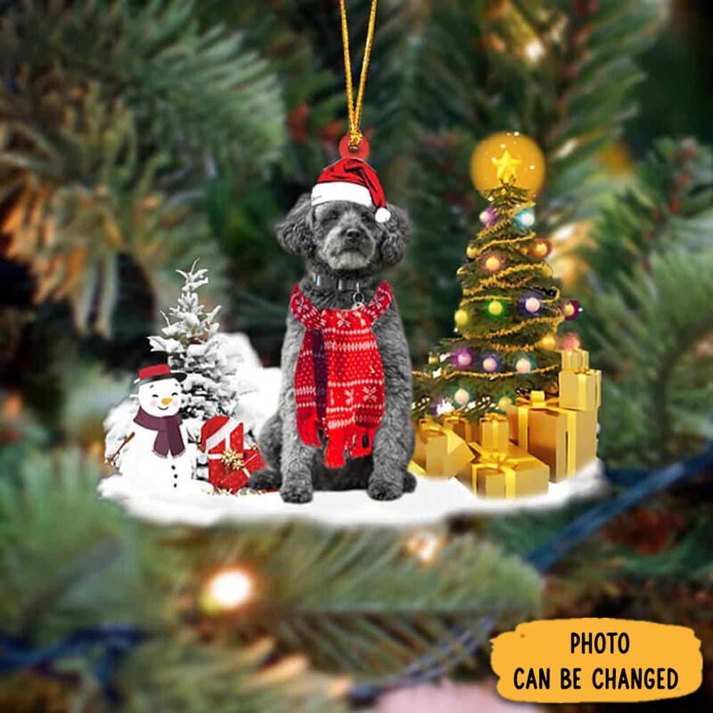 Personalized Schnoodle Christmas Ornament Classic Christmas Ornament Gift