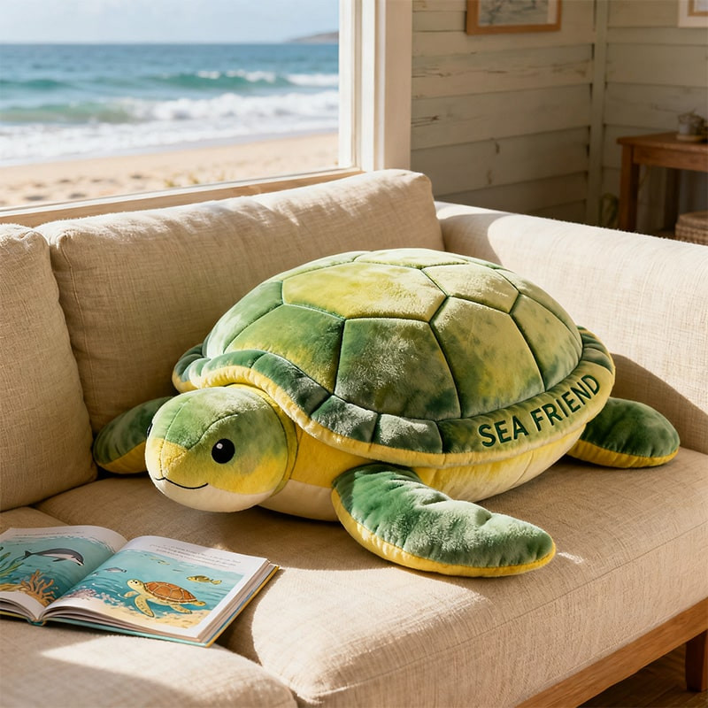 Personalized Sea Turtle Pillow Living Room Decor Christmas Gifts For Sea Turtle Lovers