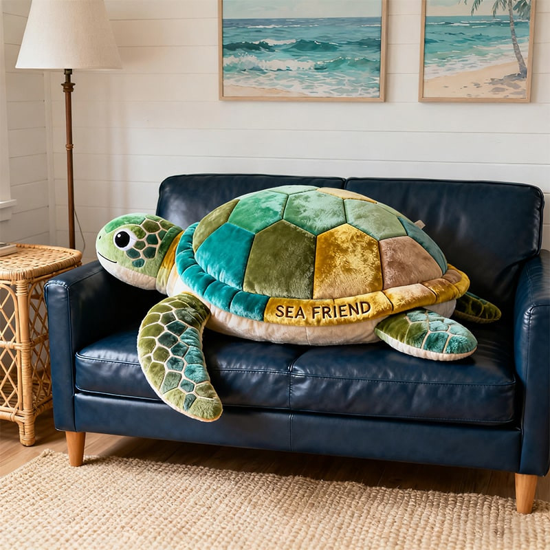 Personalized Sea Turtle Pillow Sofa Decorations Turtle Lover Christmas Present Ideas For Mom