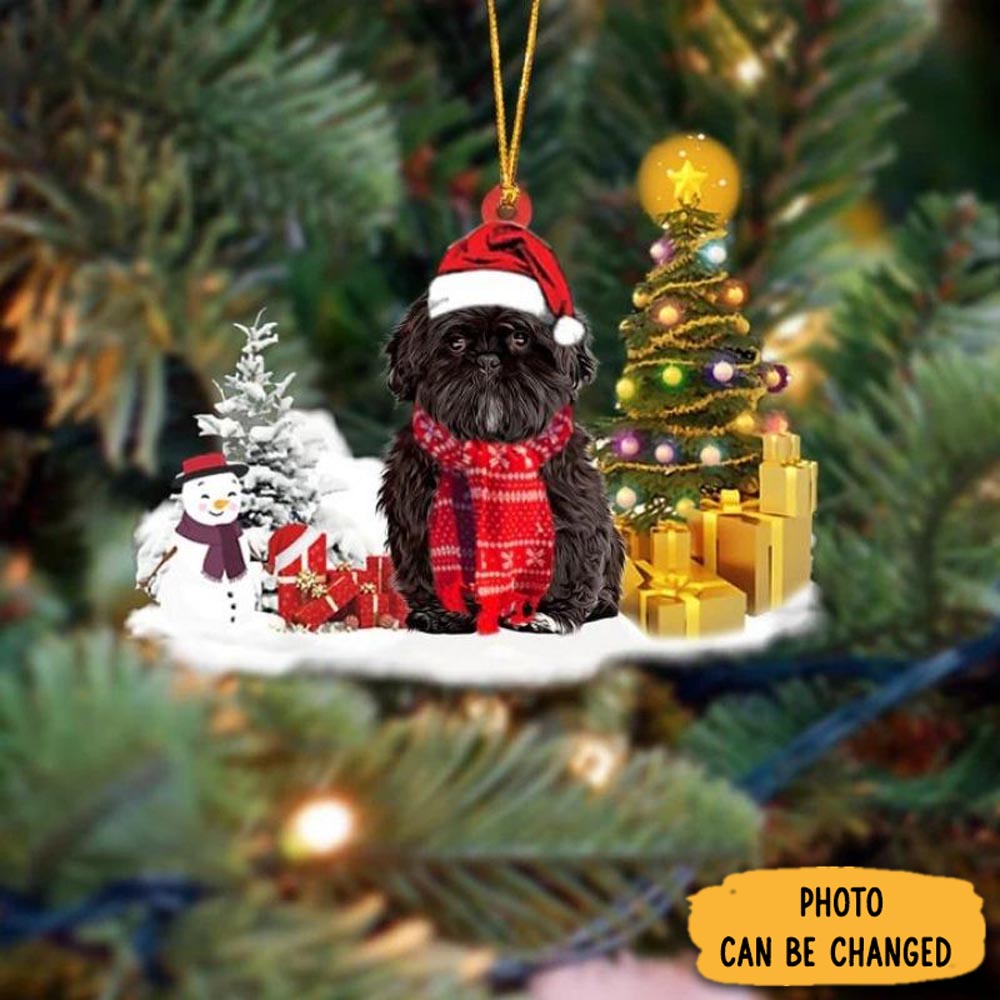 Personalized Shih Tzu Christmas Ornament Sweet Ornament Gift For Couples