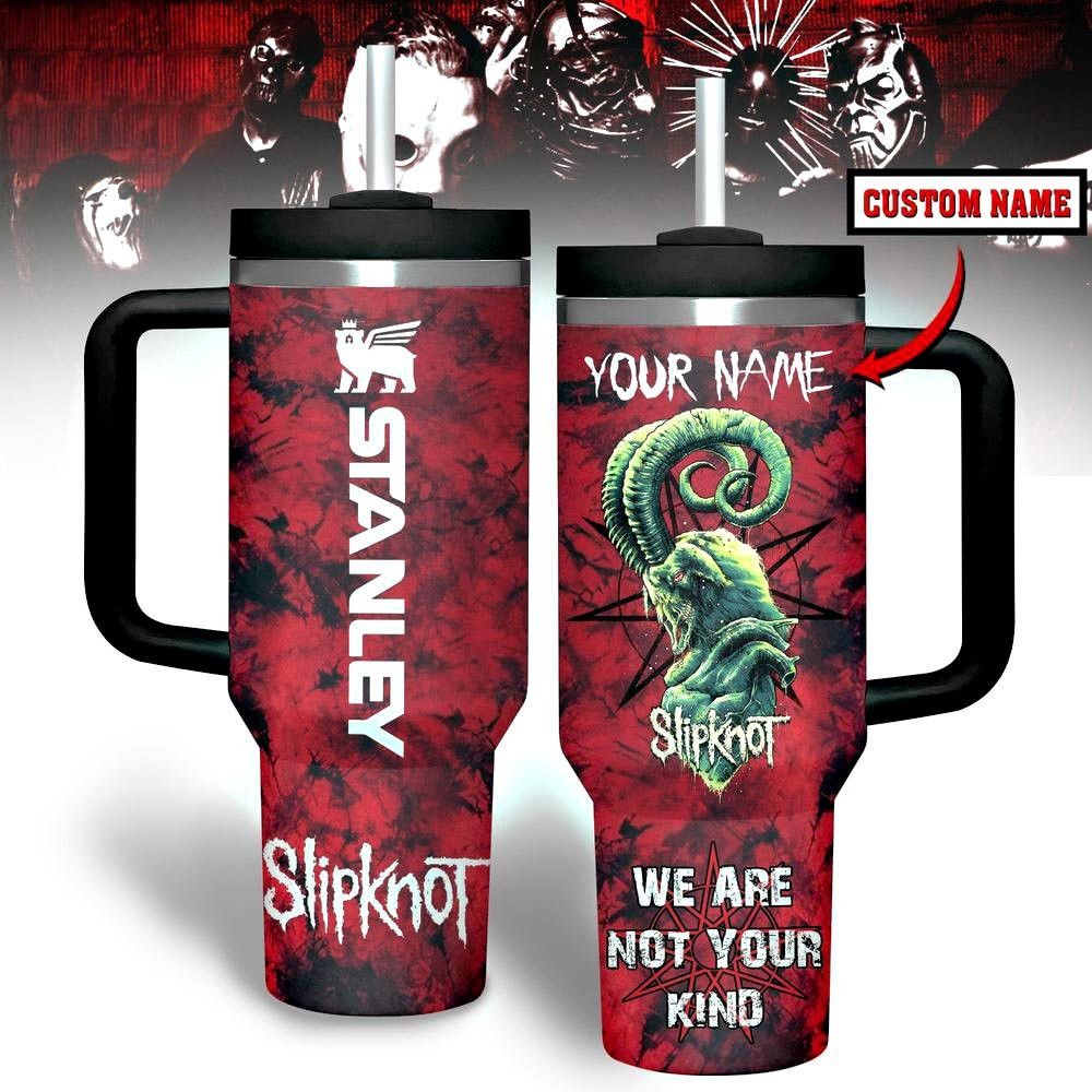 Personalized Slipknot We Are Not Your Kind 40 Oz Stanley Tumbler Gifts For Music Lovers
