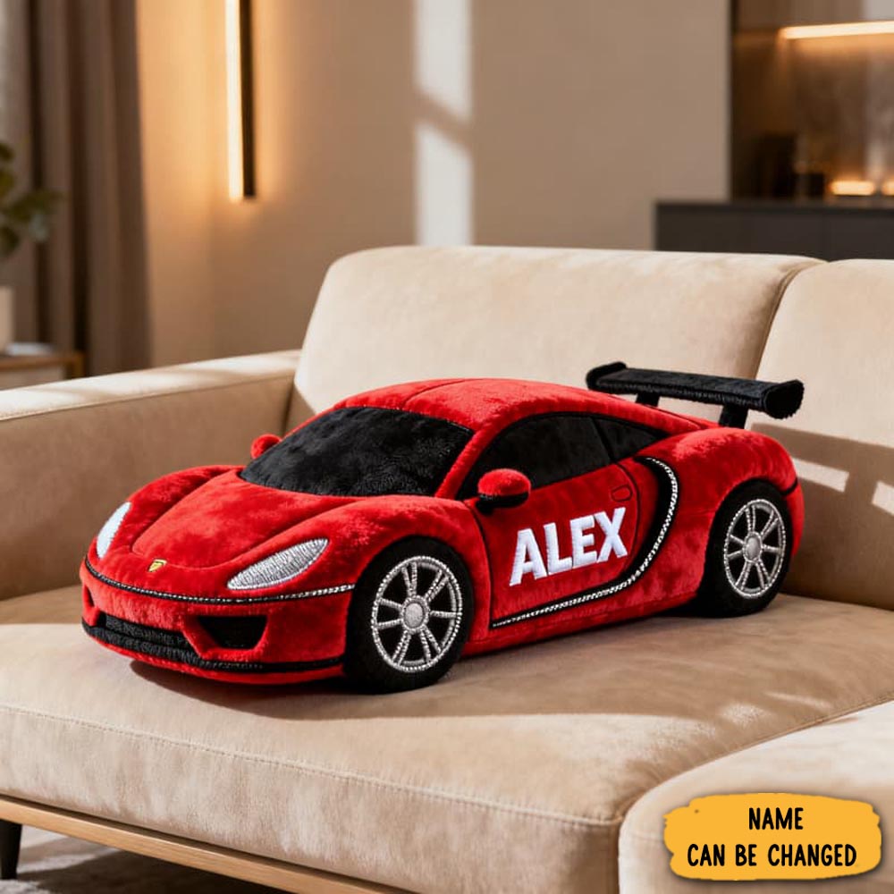 Personalized Sport Car Pillow Decorative Throw Pillow Home Decor Gifts For Car Lovers