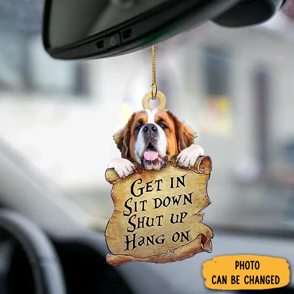 Personalized St Bernard Get In Ornament Heartfelt Ornament Gift For Mom