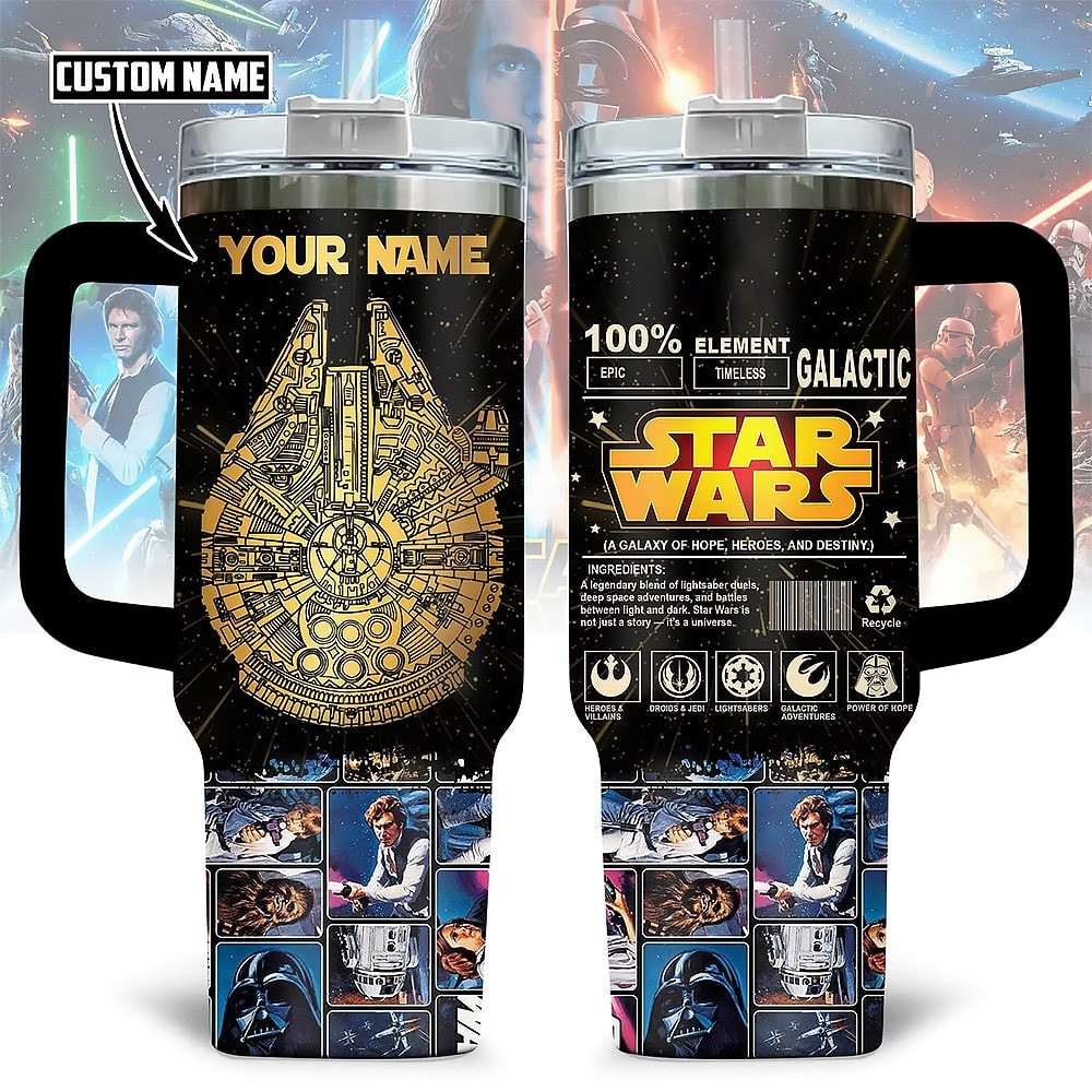 Personalized Star Wars Limited Edition Stanley Tumbler Cup Gifts For Dudes