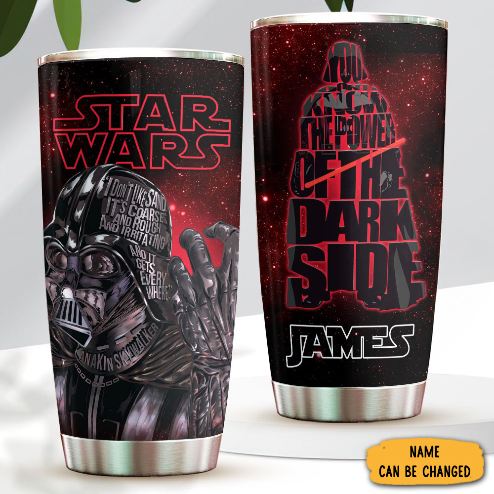 Personalized Star Wars You Don't Know The Power Of The Dark Side Tumbler Gifts For Movie Fans