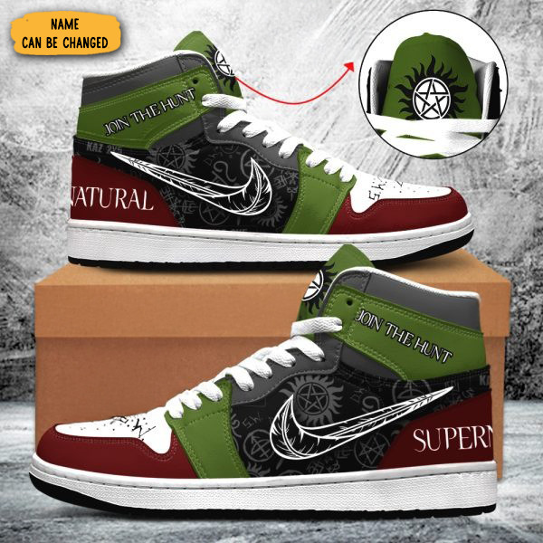 Personalized Supernatural AJ 1 Sneaker Gifts For Fans