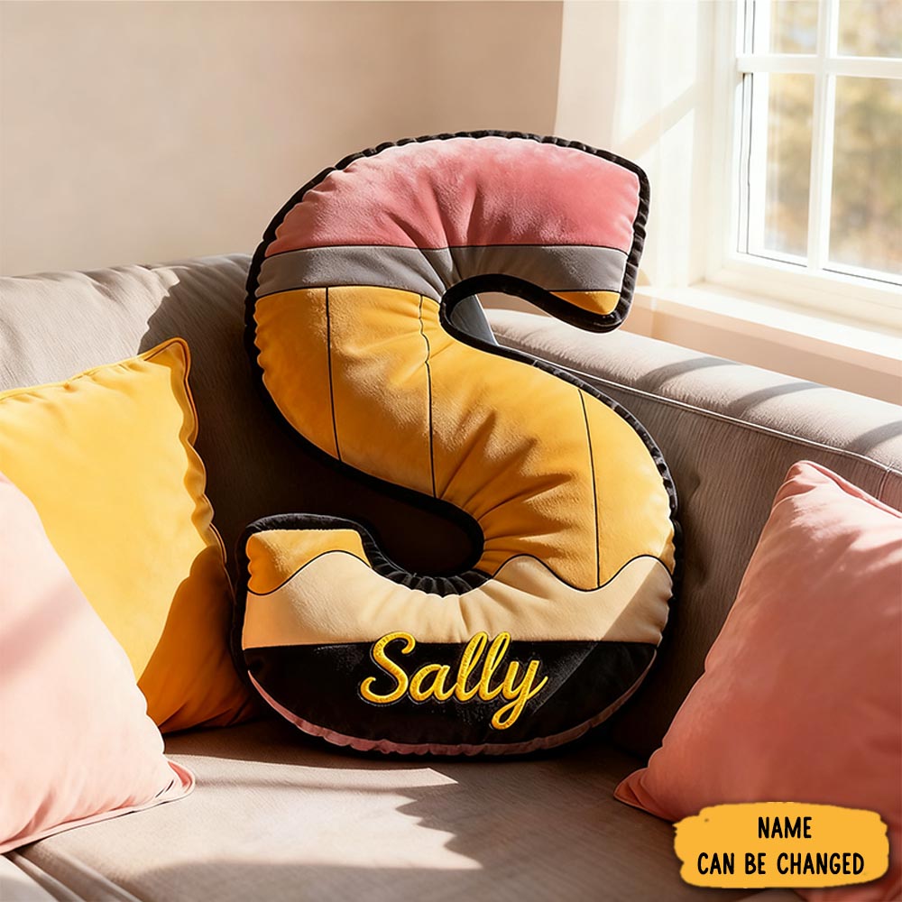 Personalized Teacher Throw Pillow Pencil Graphic Sofa Accent Gift For Teachers