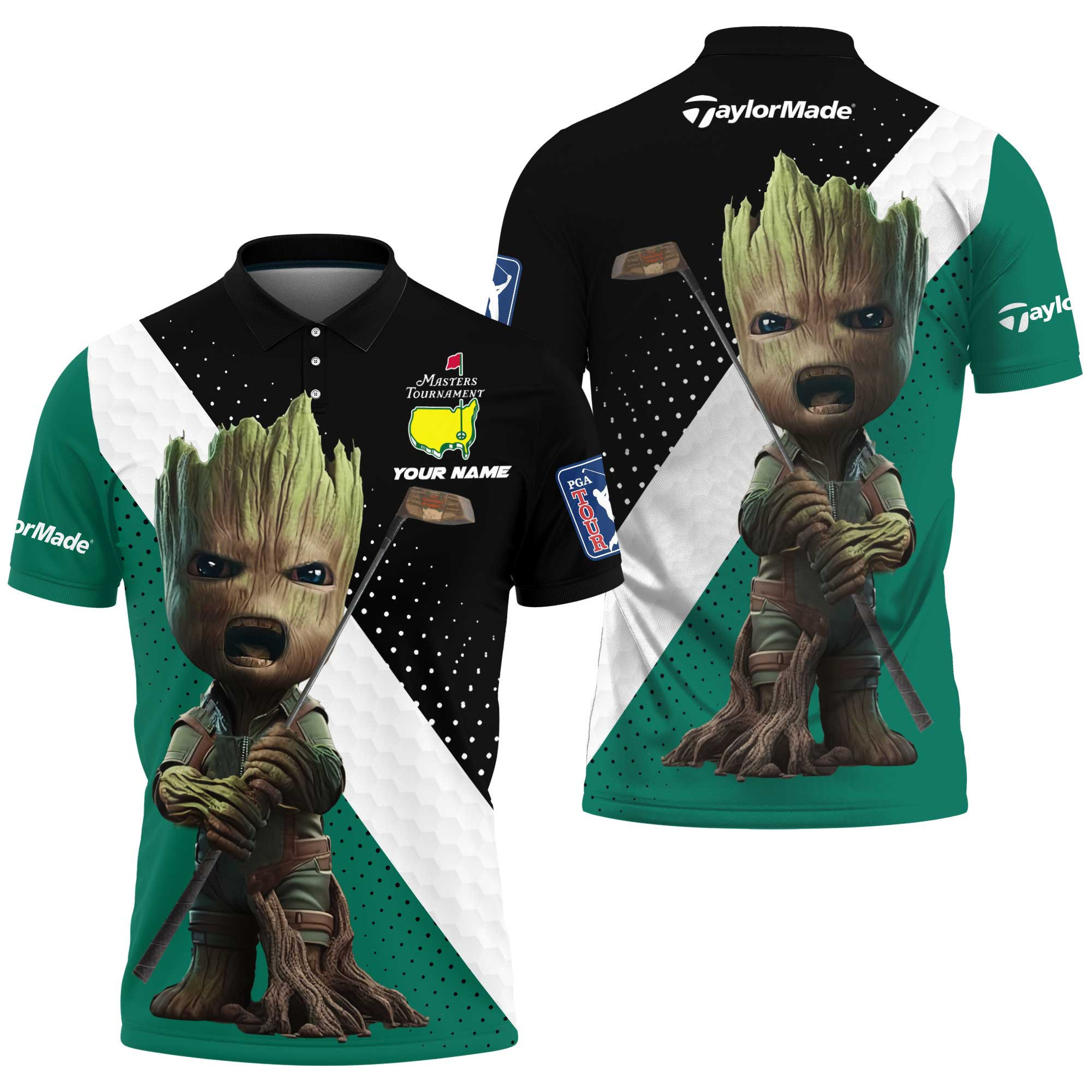 Personalized The Masters Tournament 2026 Groot Golf Polo Shirt PGA Championship 2026 Clothes