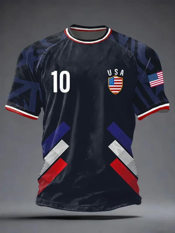 Personalized USA Soccer T-Shirt World Cup 2026 American Fan Jersey Clothing Gift For USMNT Fans