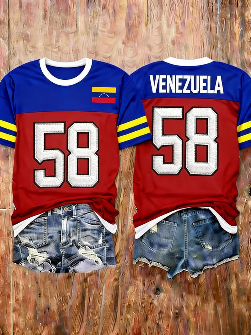 Personalized Venezuela T-Shirt WBC 2026 Baseball Fan Gear Gift For Venezuelan Sports Fans