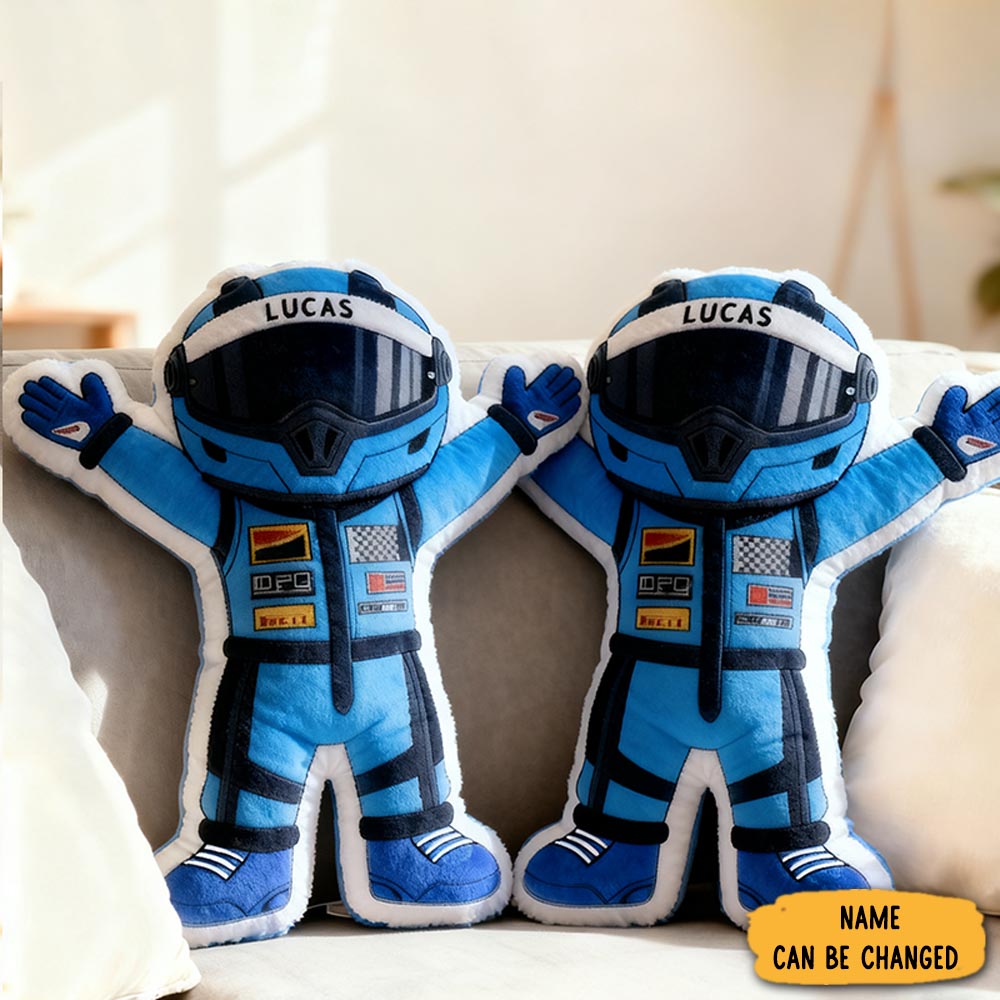 Personalized Victorious Cheering Racer Throw Sport Themed Home Decor Xmas Gift For Racers