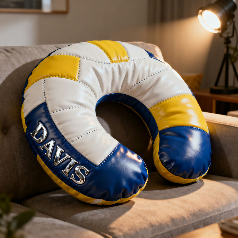 Personalized Volleyball U Shaped Pillow Home Decor Christmas Gifts For Volleyball Lovers