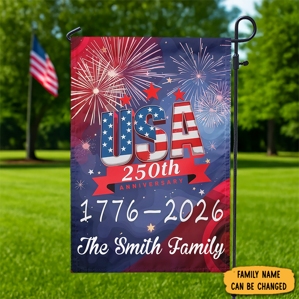 Personalized We The People Flag God Bless America Flag Independence Day Gifts