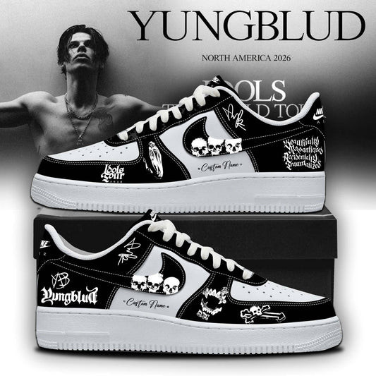 Personalized YBD Idols The World Tour 2026 Sneakers Yungblud Merch Cool Gift For Husband