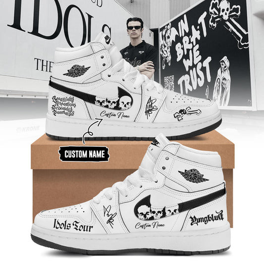 Personalized YBD Idols The World Tour 2026 Sneakers Yungblud Merch Good Gift For Fans