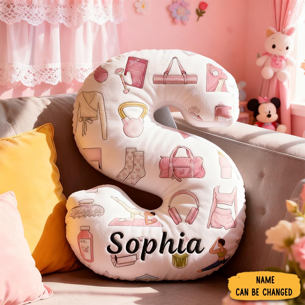 Personalized Yoga Lifestyle Pillow Funny Yoga Pillow Home Decor Christmas Gifts For Her